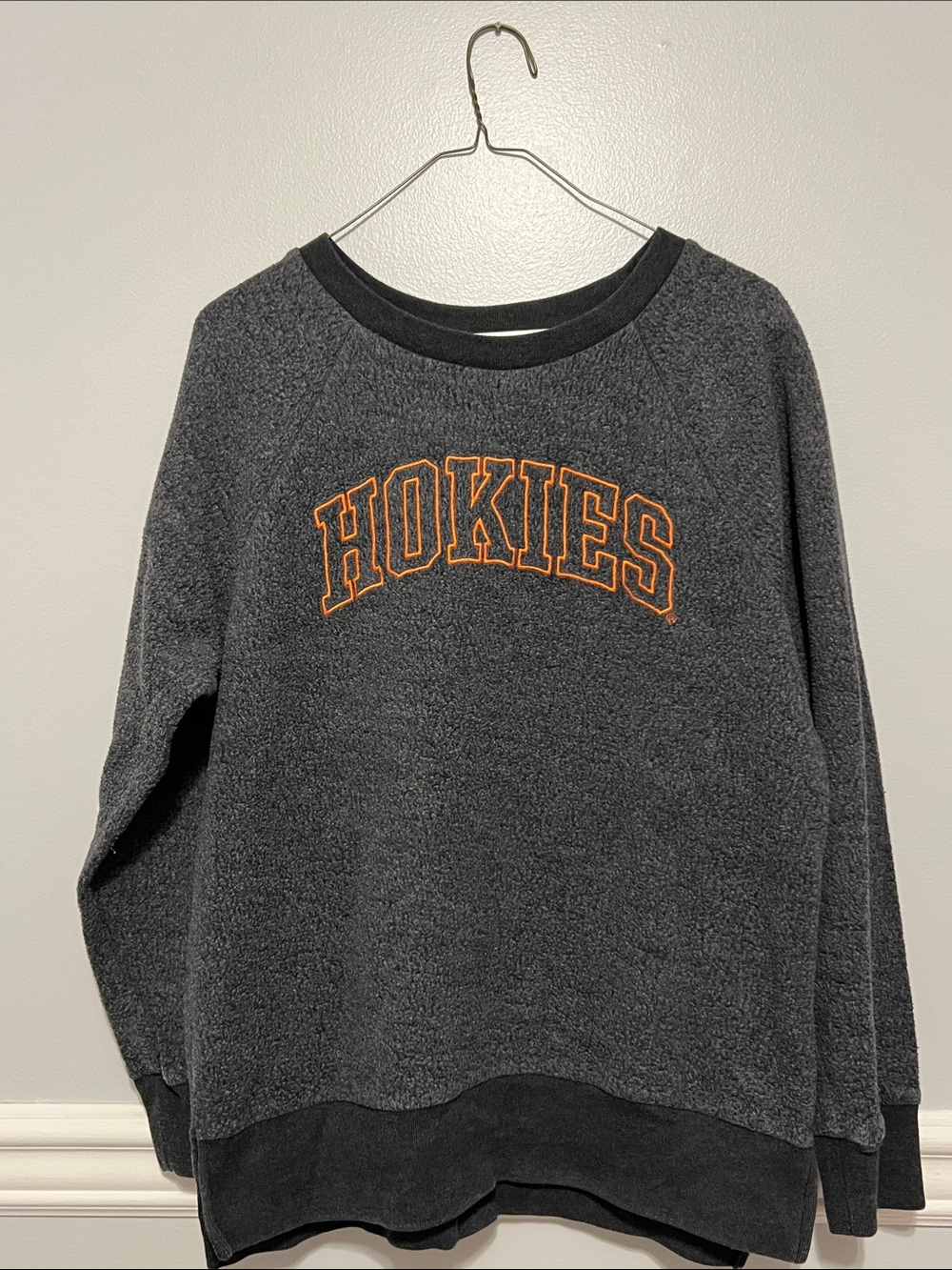 Pink Victoria’s Secret Virginia Tech Hokies Crewneck Sweatshirt